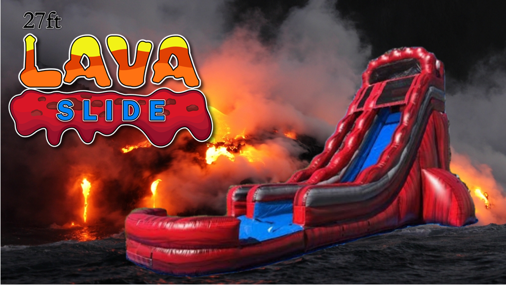 Lava Water Slide rental