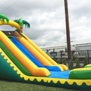 18 ft Tropical Water Slide inflatable Rental phoenix, scottsdale, chandler, gilbert, mesa, arizona az