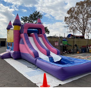 Tallest inflatable water slide in world' in Gilbert