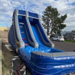 Silver Sea 17 ft water slide Rentals AZ in phoenix, scottsdale, chandler, mesa gilbert, arizona, az