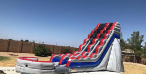 Titanium 22 ft inflatable water slide rentals in Phoenix, AZ