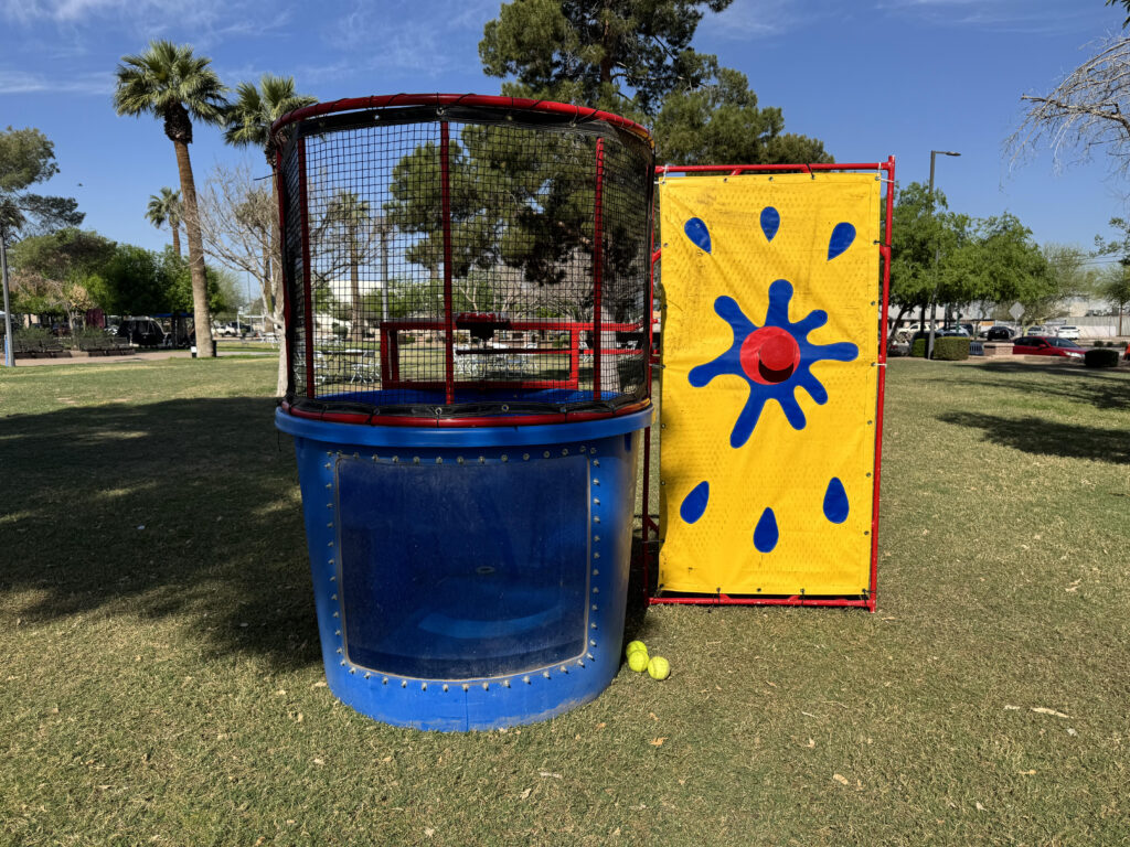 Large dunk tank rental