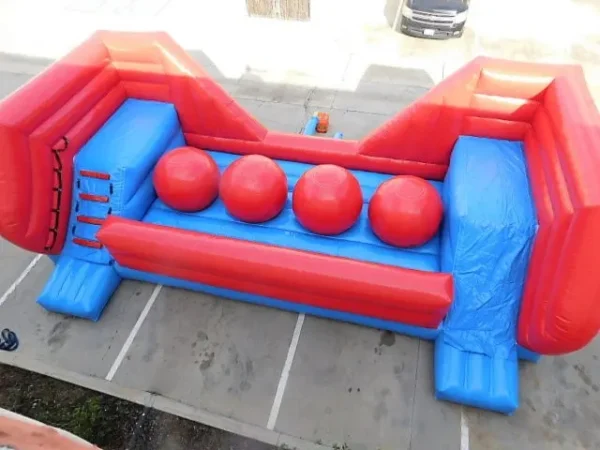 Wipeout - Big Red Ball Jump Game Inflatable Rental | Phoenix AZ - Image 5