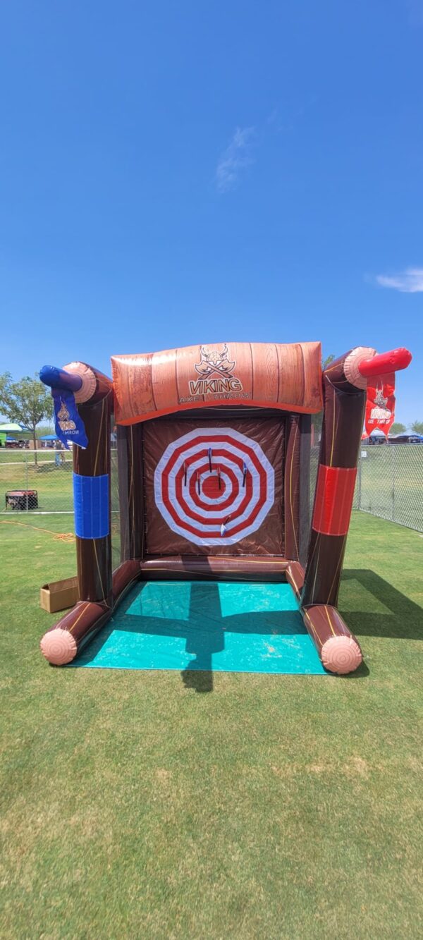 Inflatable Throwing Axe Game Rental – Safe Foam Axe Toss for Kids & Events - Image 3
