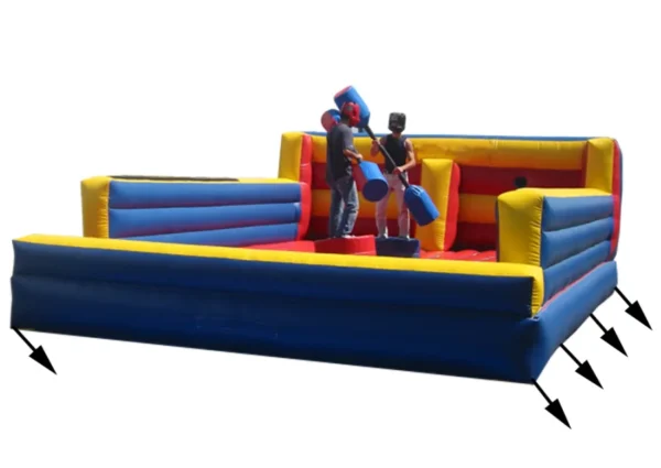 Bungee Run & Joust Inflatable Rental – Dual Action Game for Events (AZ) - Image 3
