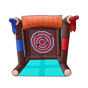 Inflatable Throwing Axe Game Rental – Safe Foam Axe Toss for Kids & Events