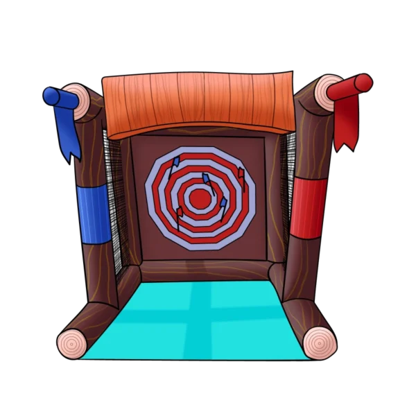 Inflatable Throwing Axe Game Rental – Safe Foam Axe Toss for Kids & Events