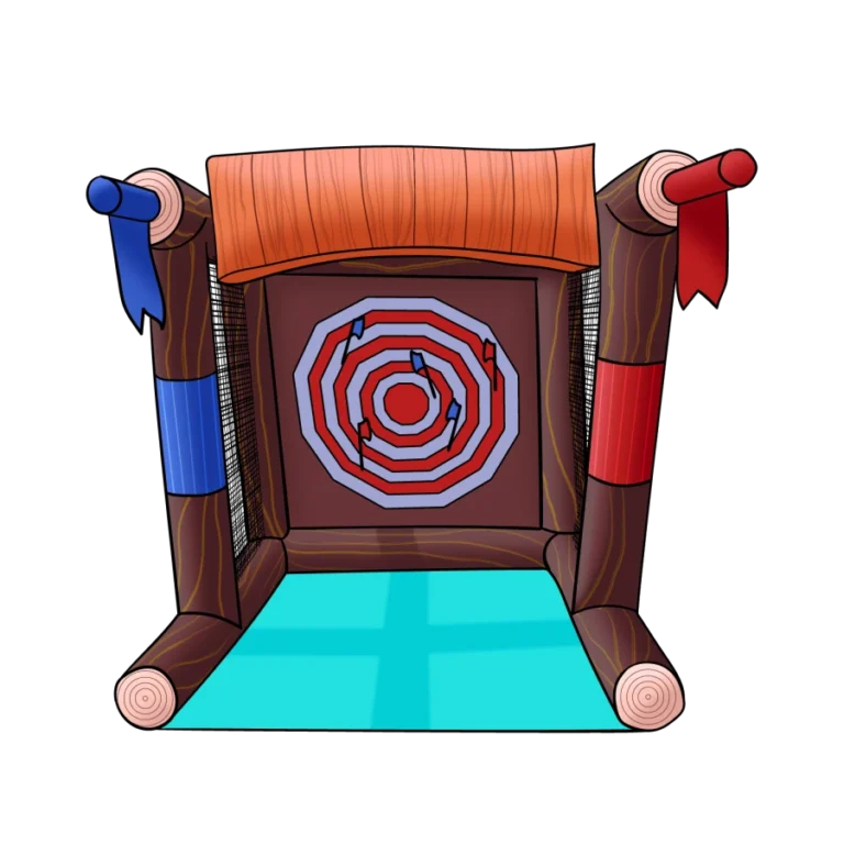 Inflatable Throwing Axe Game Rental – Safe Foam Axe Toss for Kids & Events
